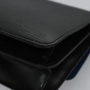 LOUIS VUITTON Epi Bicolor Free Run Shoulder Bag Black Blue M52415 LV Auth ep7970-17