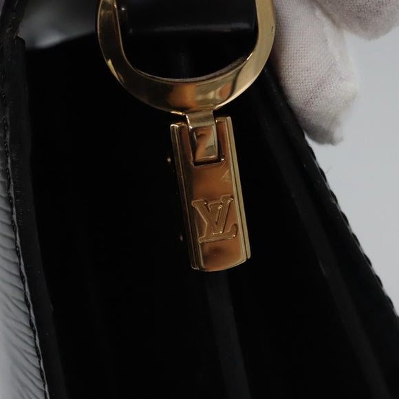 LOUIS VUITTON Epi Bicolor Free Run Shoulder Bag Black Blue M52415 LV Auth ep7970