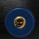 LOUIS VUITTON Epi Bicolor Free Run Shoulder Bag Black Blue M52415 LV Auth ep7970-18