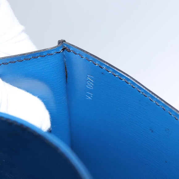 LOUIS VUITTON Epi Bicolor Free Run Shoulder Bag Black Blue M52415 LV Auth ep7970