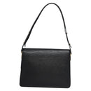 LOUIS VUITTON Epi Bicolor Free Run Shoulder Bag Black Blue M52415 LV Auth ep7970-2