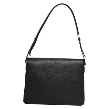 LOUIS VUITTON Epi Bicolor Free Run Shoulder Bag Black Blue M52415 LV Auth ep7970 - 0