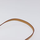 LOUIS VUITTON Monogram Vernis Motto Pouch Lime Yellow M91059 LV Auth ep7977-8