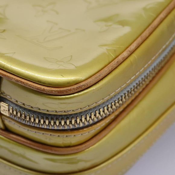 LOUIS VUITTON Monogram Vernis Wooster Shoulder Bag Gris M91036 LV Auth ep7979