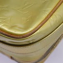 LOUIS VUITTON Monogram Vernis Wooster Shoulder Bag Gris M91036 LV Auth ep7979-13