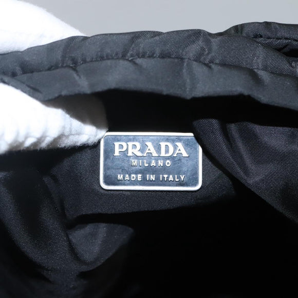 PRADA Shoulder Bag Nylon Black Auth ep7984