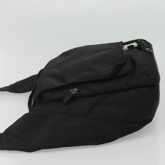 PRADA Shoulder Bag Nylon Black Auth ep7984