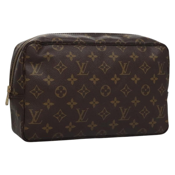 LOUIS VUITTON Monogram Trousse Toilette 28 Clutch Bag M47522 LV Auth ep7991