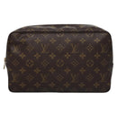 LOUIS VUITTON Monogram Trousse Toilette 28 Clutch Bag M47522 LV Auth ep7991-13