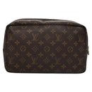 LOUIS VUITTON Monogram Trousse Toilette 28 Clutch Bag M47522 LV Auth ep7991-2