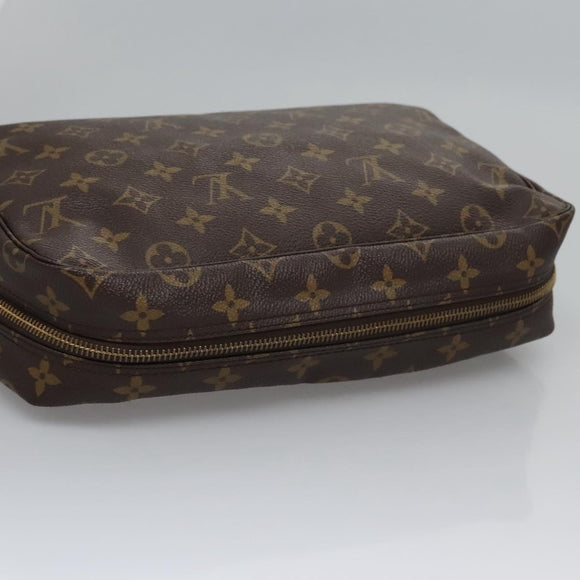 LOUIS VUITTON Monogram Trousse Toilette 28 Clutch Bag M47522 LV Auth ep7991