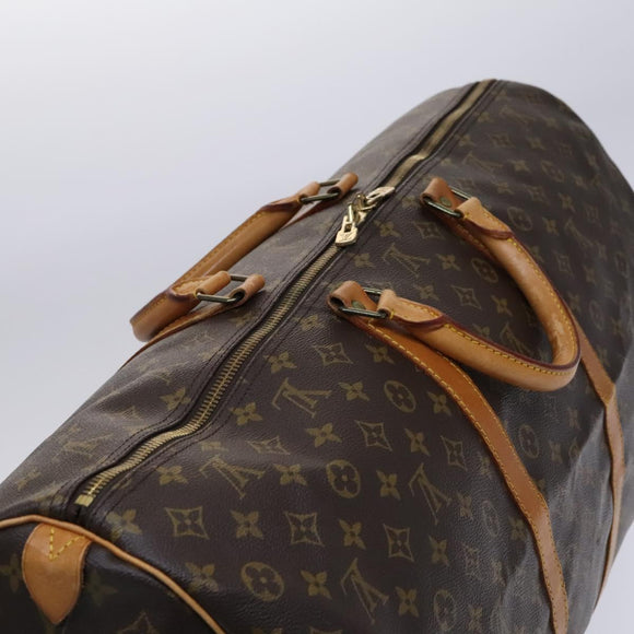 LOUIS VUITTON Monogram Keepall 60 Boston Bag M41422 LV Auth ep7997