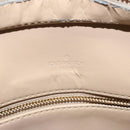 LOUIS VUITTON Monogram Vernis Houston Hand Bag Beige M91004 LV Auth ep7999-19