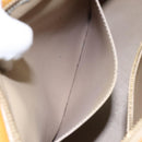 LOUIS VUITTON Monogram Vernis Houston Hand Bag Beige M91004 LV Auth ep7999-23