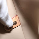 LOUIS VUITTON Monogram Vernis Houston Hand Bag Beige M91004 LV Auth ep7999-12