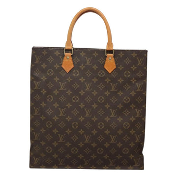 LOUIS VUITTON Monogram Sac Plat Hand Bag M51140 LV Auth ep8010 - 0
