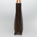 LOUIS VUITTON Monogram Sac Plat Hand Bag M51140 LV Auth ep8010-3