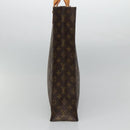 LOUIS VUITTON Monogram Sac Plat Hand Bag M51140 LV Auth ep8010-4