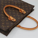 LOUIS VUITTON Monogram Sac Plat Hand Bag M51140 LV Auth ep8010-6