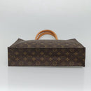 LOUIS VUITTON Monogram Sac Plat Hand Bag M51140 LV Auth ep8010-5