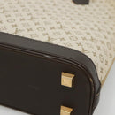 LOUIS VUITTON Monogram Mini Alma Haut Hand Bag Khaki M92203 LV Auth ep8029-9
