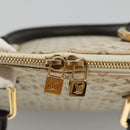 LOUIS VUITTON Monogram Mini Alma Haut Hand Bag Khaki M92203 LV Auth ep8029-10