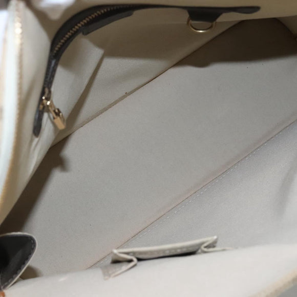 LOUIS VUITTON Monogram Mini Alma Haut Hand Bag Khaki M92203 LV Auth ep8029