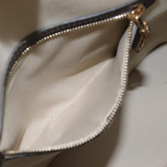 LOUIS VUITTON Monogram Mini Alma Haut Hand Bag Khaki M92203 LV Auth ep8029
