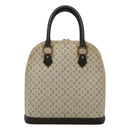 LOUIS VUITTON Monogram Mini Alma Haut Hand Bag Khaki M92203 LV Auth ep8029-13