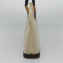 LOUIS VUITTON Monogram Mini Alma Haut Hand Bag Khaki M92203 LV Auth ep8029-3