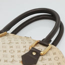 LOUIS VUITTON Monogram Mini Alma Haut Hand Bag Khaki M92203 LV Auth ep8029-8