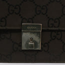 GUCCI GG Canvas Clutch Bag Brown Auth ep8047-12