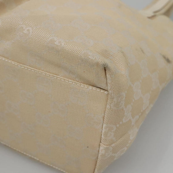 GUCCI GG Canvas Shoulder Bag Beige 002 1076 3754 Auth ep8068