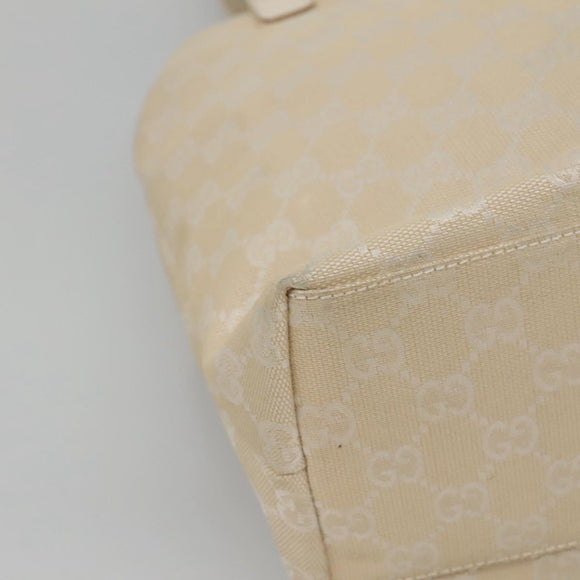 GUCCI GG Canvas Shoulder Bag Beige 002 1076 3754 Auth ep8068