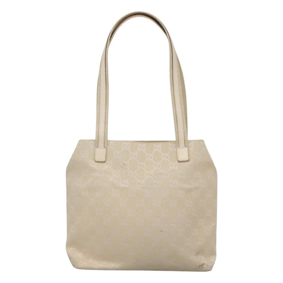 GUCCI GG Canvas Shoulder Bag Beige 002 1076 3754 Auth ep8068