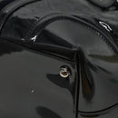 GUCCI Horsebit Hand Bag Enamel Navy 146002 Auth ep8079-12