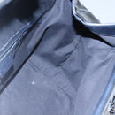 GUCCI Horsebit Hand Bag Enamel Navy 146002 Auth ep8079-18