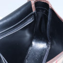 Burberrys Nova Check Shoulder Bag Canvas Beige Gold Auth ep8091-16