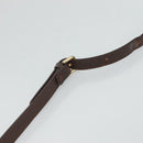 Burberrys Nova Check Shoulder Bag Canvas Beige Gold Auth ep8091-8