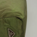 PRADA Shoulder Bag Nylon Khaki Auth ep8092-10
