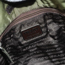 PRADA Shoulder Bag Nylon Khaki Auth ep8092-15