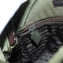 PRADA Shoulder Bag Nylon Khaki Auth ep8092-19