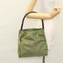 PRADA Shoulder Bag Nylon Khaki Auth ep8092-22