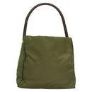 PRADA Shoulder Bag Nylon Khaki Auth ep8092-3
