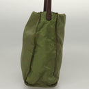 PRADA Shoulder Bag Nylon Khaki Auth ep8092-4
