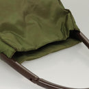 PRADA Shoulder Bag Nylon Khaki Auth ep8092-6