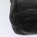 GUCCI Horsebit Shoulder Bag Leather Black Auth ep8101-15