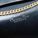 Christian Dior Trotter Canvas Chain Shoulder Bag Navy Auth ep8112-11