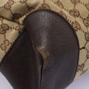 GUCCI GG Canvas Shoulder Bag Beige 110054 Auth ep8114-10