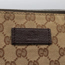 GUCCI GG Canvas Shoulder Bag Beige 110054 Auth ep8114-14